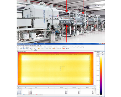 红外扫描热像仪PYROLINE在太阳能电池生产中的应用